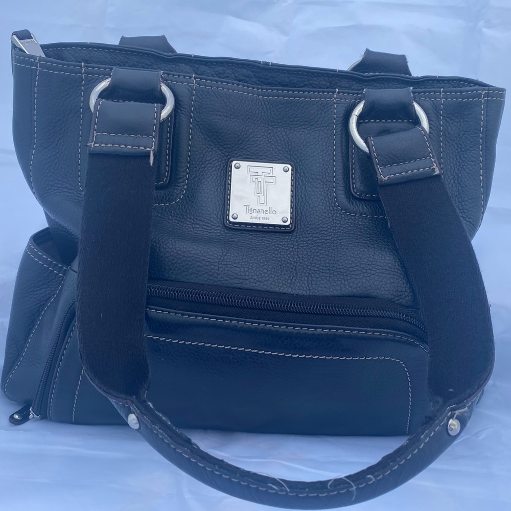 Tignanello Genuine Leather Shoulder Purse